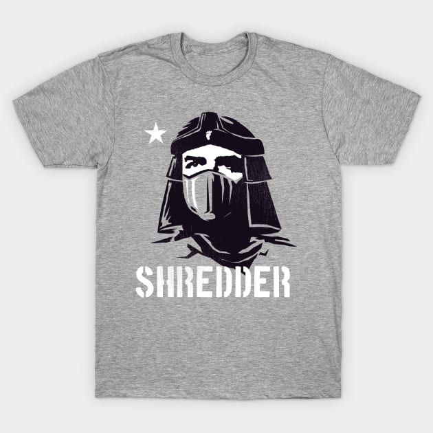 Shredder Propaganda T-Shirt by SevenHundred